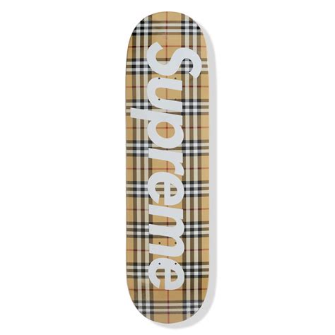 burberry skateboard|x Burberry skateboard deck .